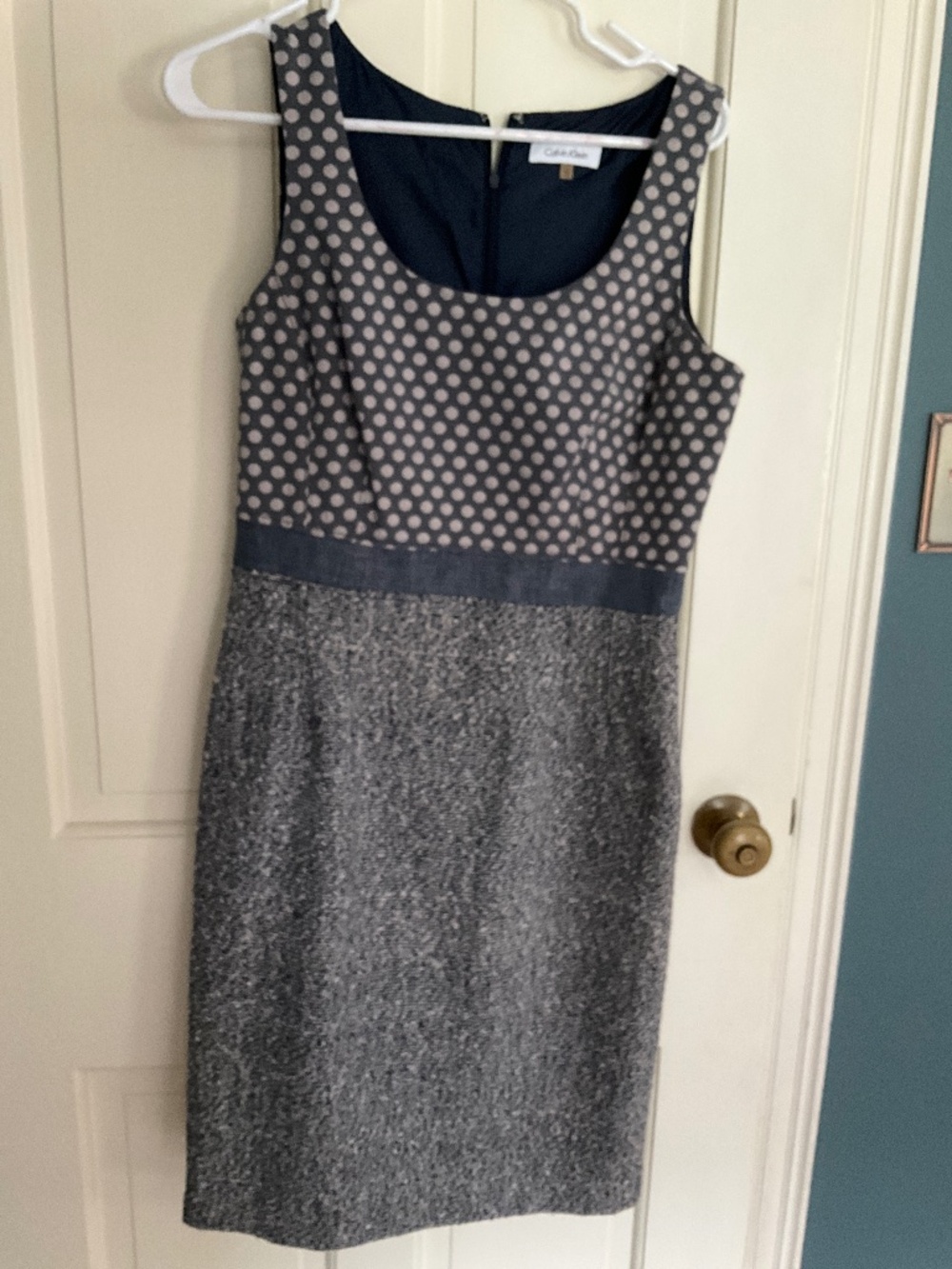 Multi textured dress